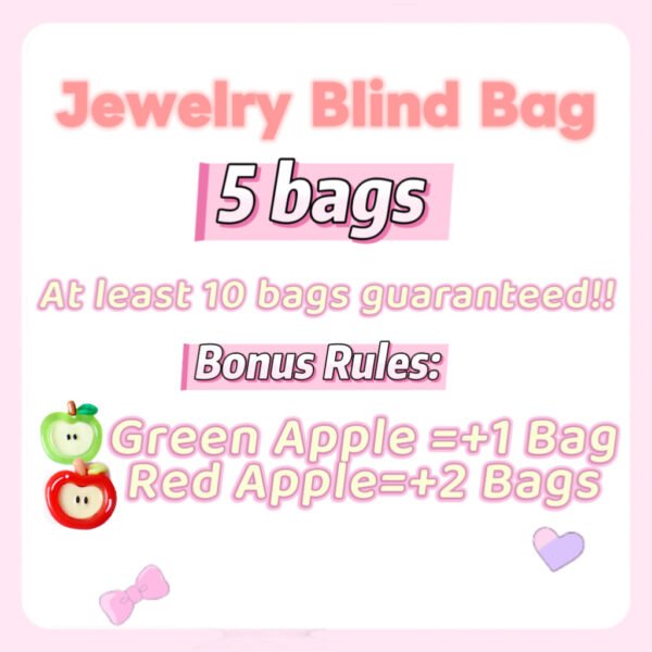5 Bags of  Titanium Steel Jewelry Items